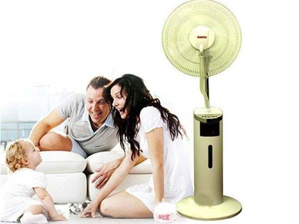 Quạt phun sương đa năng HPL MF-1602R làm mát cho cả gia đình