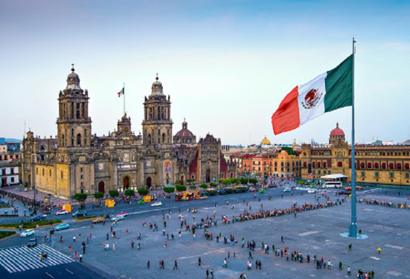 Diện tích của Mexico đứng thứ 14 trên thế giới