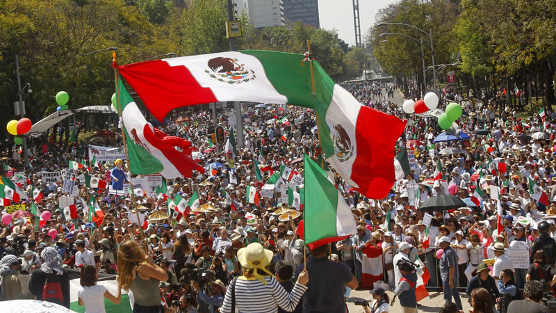 Mexico có hơn 133.088.252 người và xếp đứng thứ 10 trong danh sách về dân số