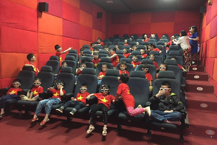 Không gian phòng chiếu của RameStar Cinema