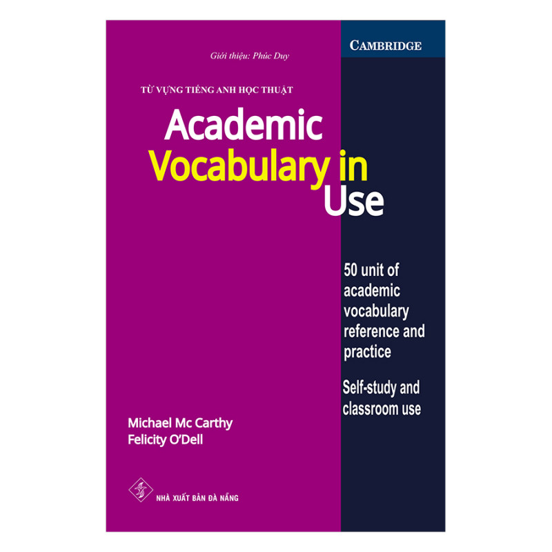 Giáo trình “Academic Vocabulary in use”