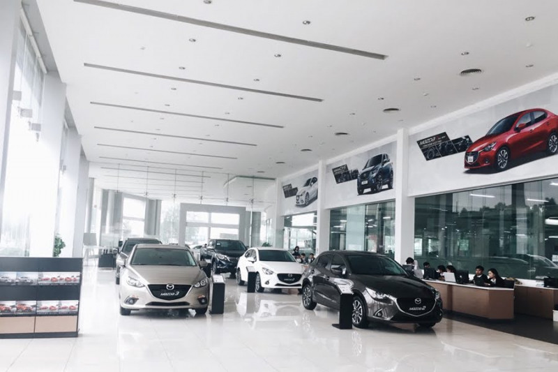 Phòng triển lãm xe Mazda Vinh