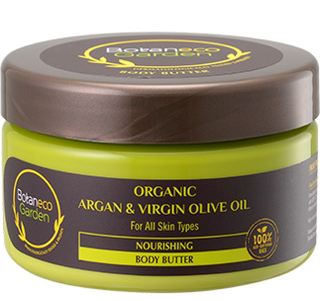 Bơ dưỡng thể Organic Agan & Virgin Olive Oil