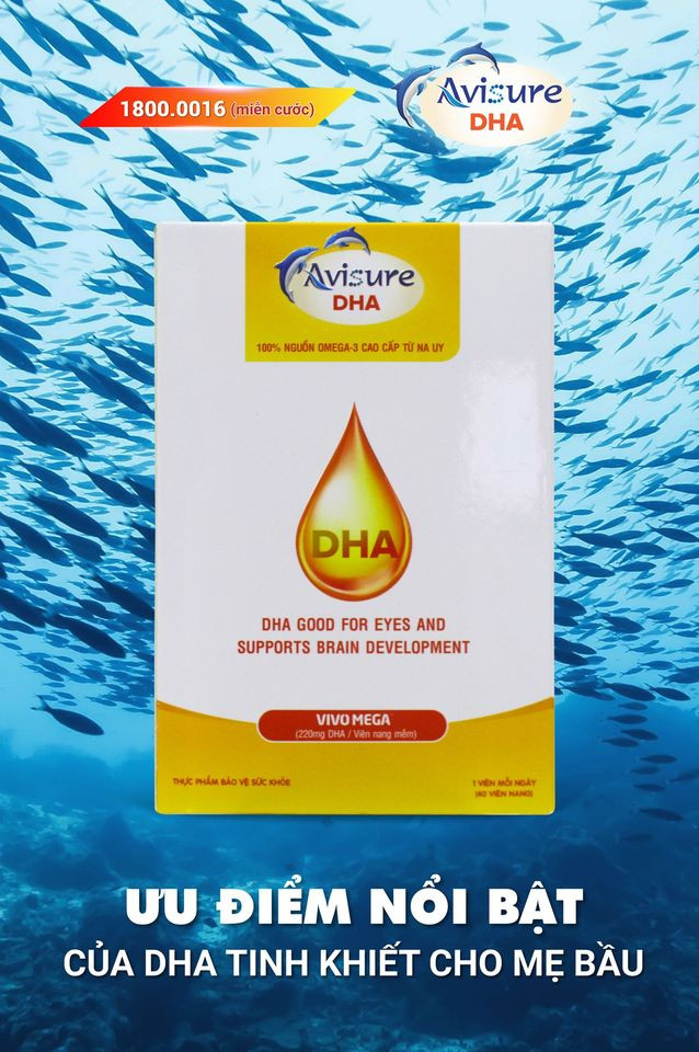 DHA cho bà bầu Avisure DHA