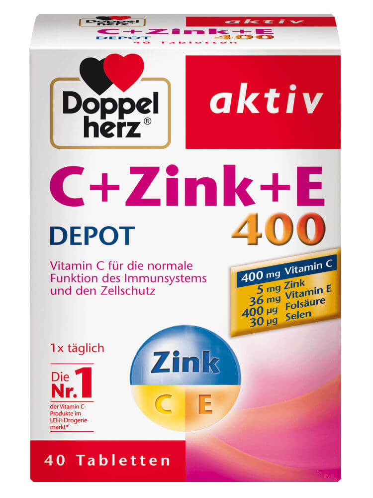 Doppelherz Vitamin C + ZinC