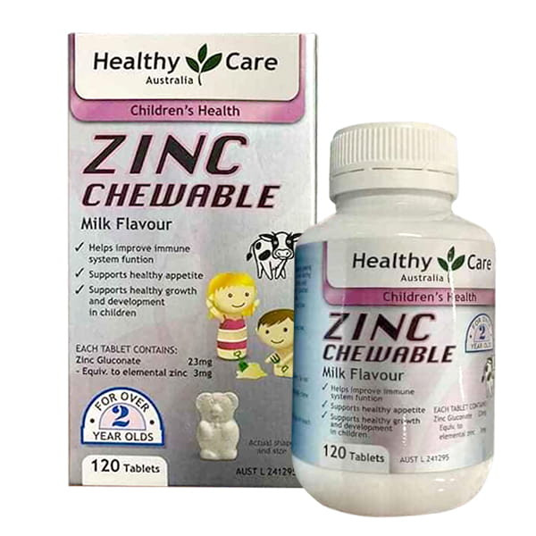 Viên uống bổ sung Kẽm Healthy Care ZinC