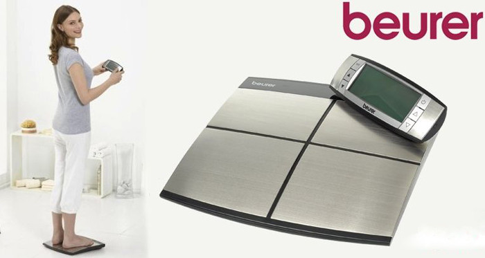 Cân phân tích cơ thể Beurer BF100 ngời đo trọng lượng còn sở hữu nhiều chức năng khác