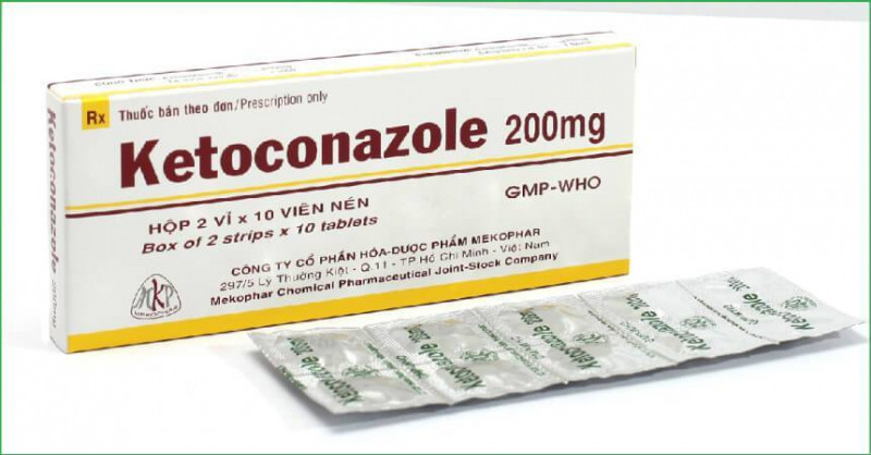 Thuốc trị lang ben Ketoconazol