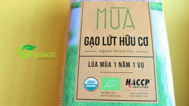 Gạo lứt hữu cơ Mùa