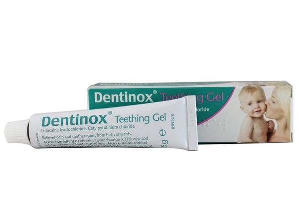 Gen bôi giảm đau cho bé khi mọc răng Dentinox