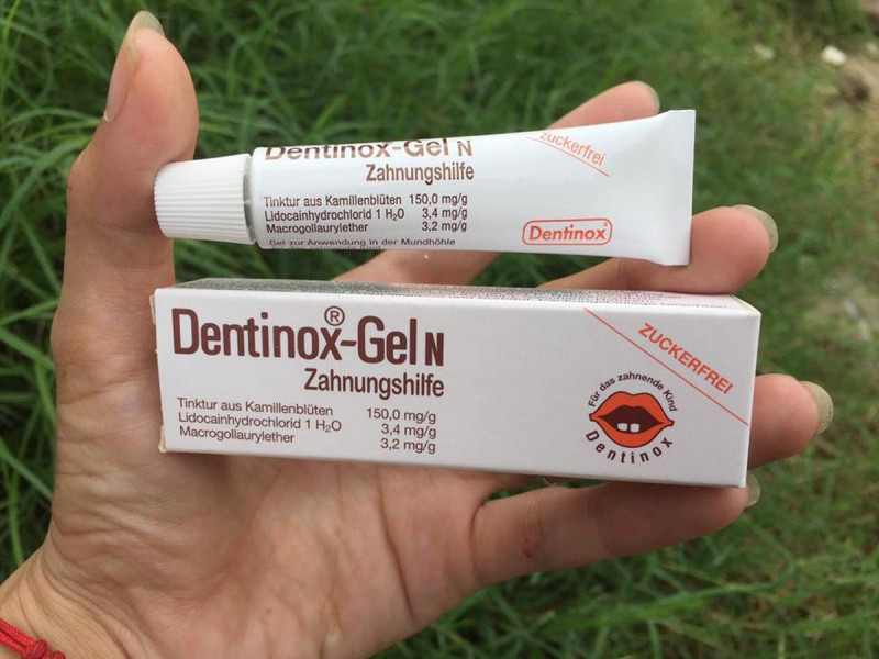Dentinox - Gel N bôi giảm đau nướu mọc răng cho bé