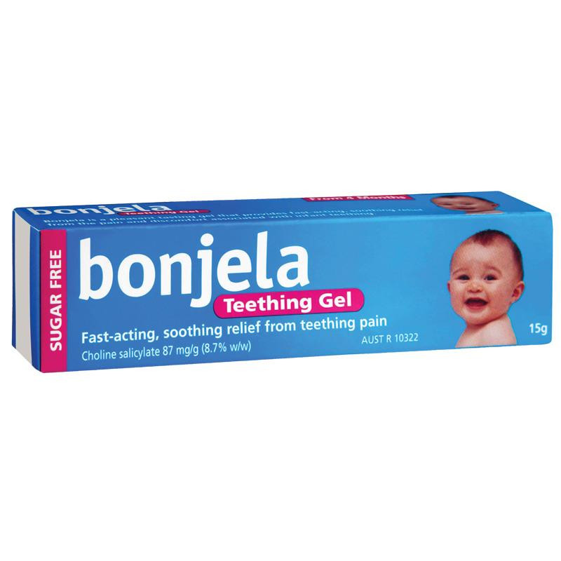 Kem bôi lợi Bonjela Teething Gel cho bé mọc răng (Giảm đau & Chống sưng)