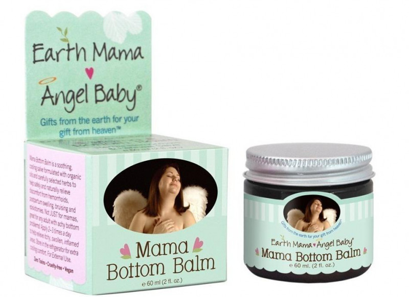 Kem Bôi Giảm Đau Tầng Sinh Môn Sau Sinh Earth Mama Bottom Balm