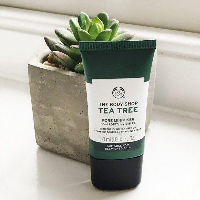 The Body Shop Tea Tree Pore Minimiser phiên bản mới