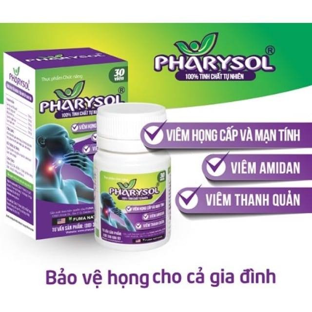 Thực phẩm bảo vệ sức khỏe Pharysol