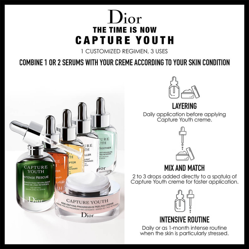 Kem Dưỡng Chống Lão Hóa Cao Cấp Dior Capture Youth Age-Delay Progressive Peeling Crème