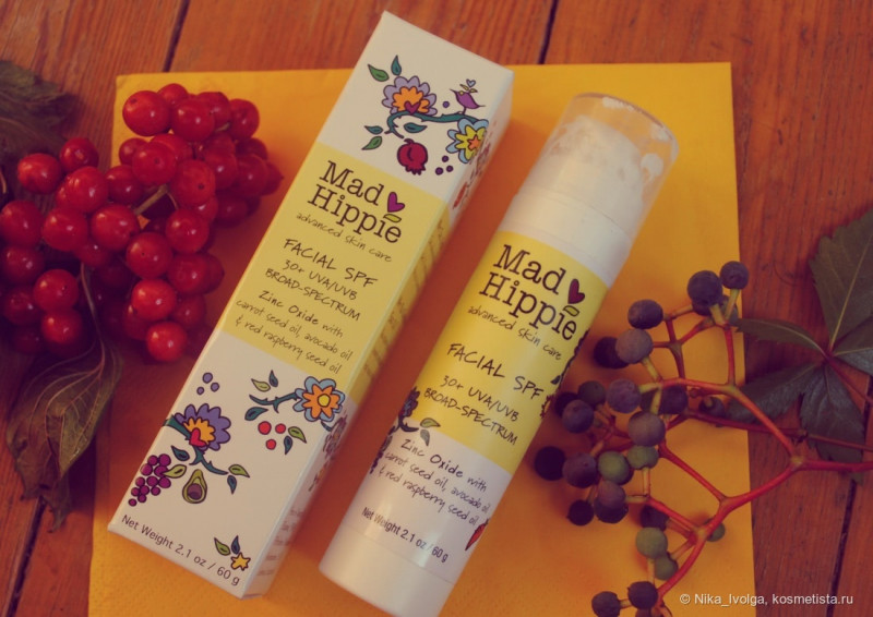 Mad Hippie Facial SPF 30+ UVA/ UVB Broad Spectrum