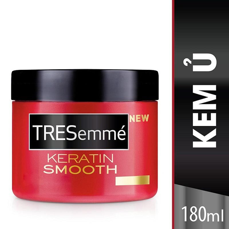 TRESemmé Keratin Smooth cải thiện độ mượt và mềm nhanh chóng cho mái tóc của bạn. Tóc sẽ trông bồng bềnh và có sức sống hơn rất nhiều đấy.