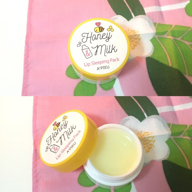 Honey & Milk Lip Sleeping Pack A’Pieu