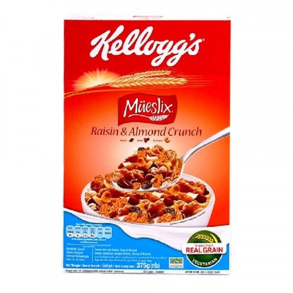 Ngũ cốc ăn sáng Kellogg's Mueslix Raisin & Almond Crunch