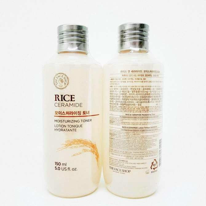 Nước hoa hồng Rice Ceramide Moisture Toner