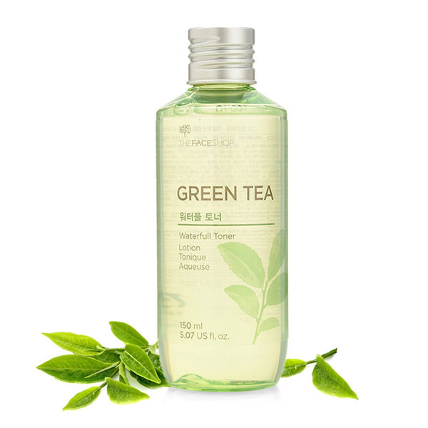 Nước hoa hồng Baby Leaf Green Tea Oil Free Toner