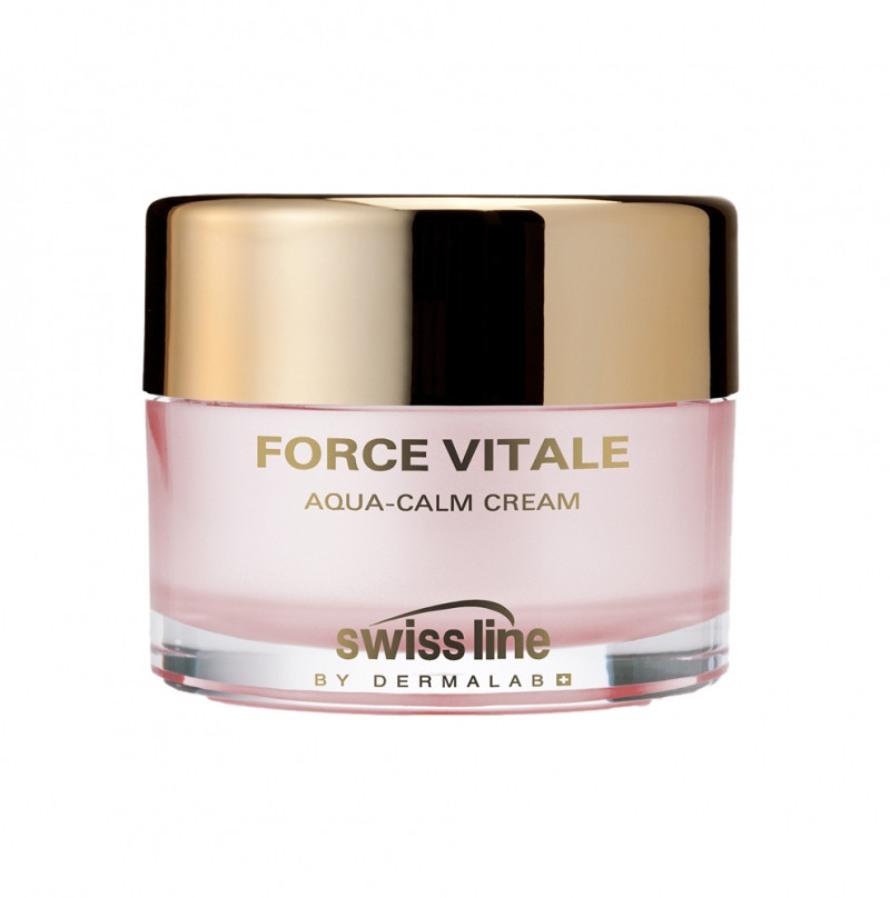 Kem đặc trị phục hồi da nhạy cảm, dị ứng Swissline Force Vitale Aqua – Calm Cream