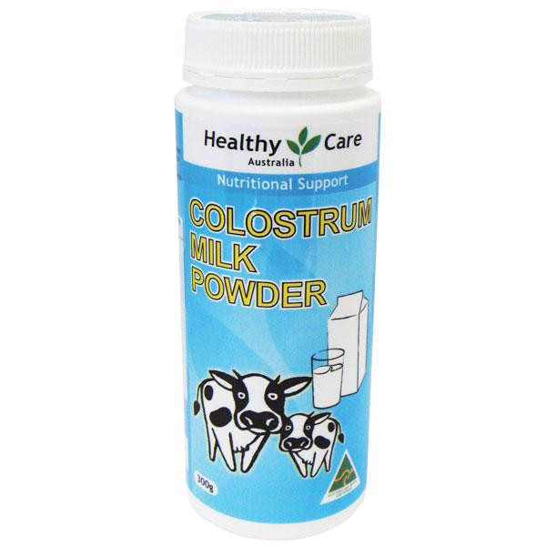 ﻿﻿Sữa bò non Healthy Care Colostrum Milk Powder 300g của Úc