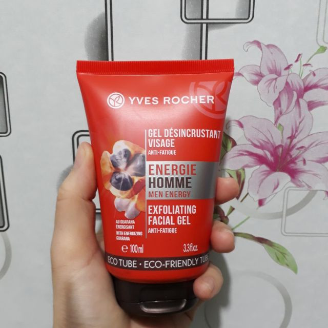 Tẩy Tế Bào Chết Yves Rocher Energy Dành Cho Nam