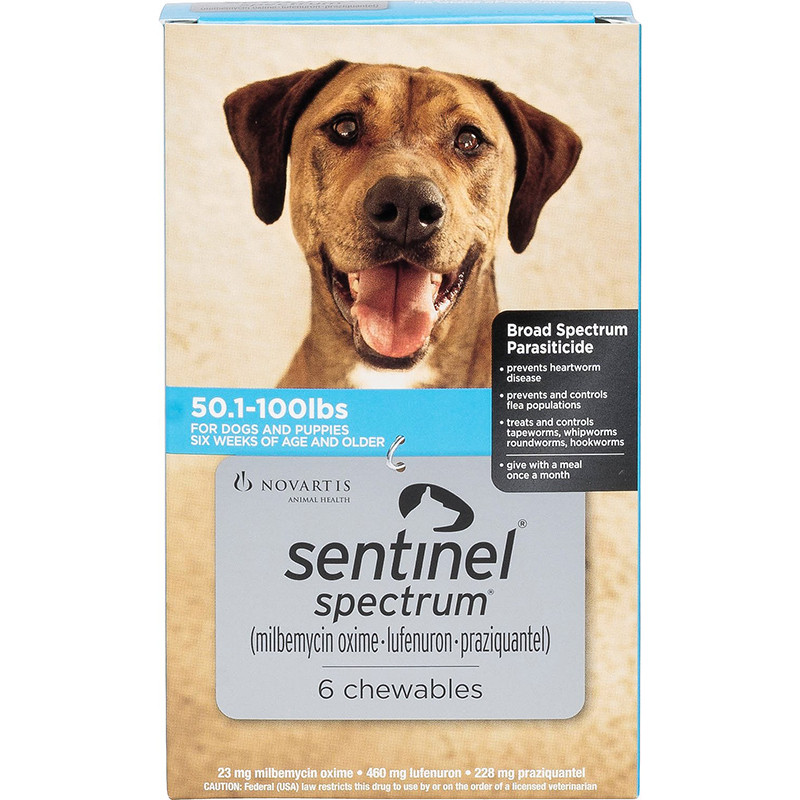 Thuốc tẩy giun cho chó Sentinel Spectrum
