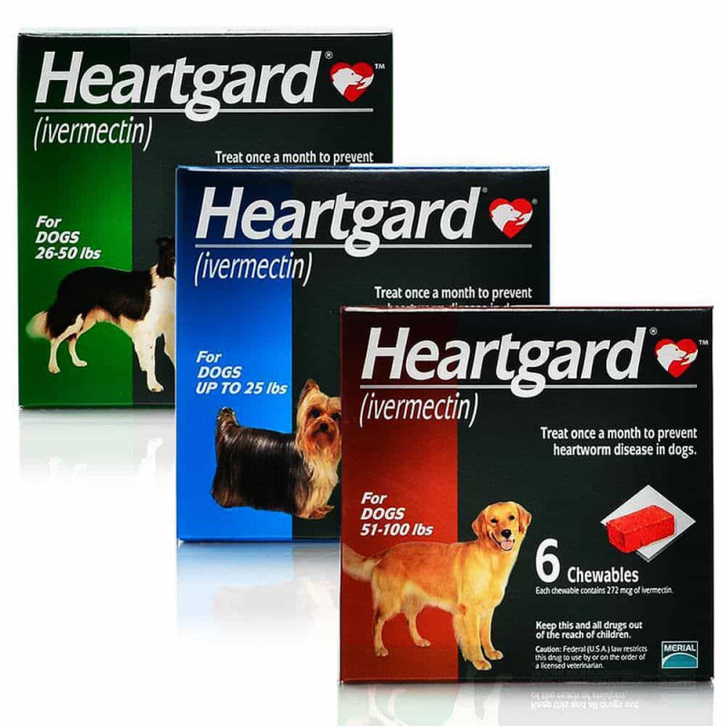 Thuốc tẩy giun chó Heartgard Plus