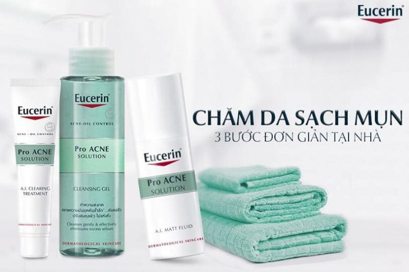 Eucerin Pro ACNE Solution Acne & Make-up Cleansing Water