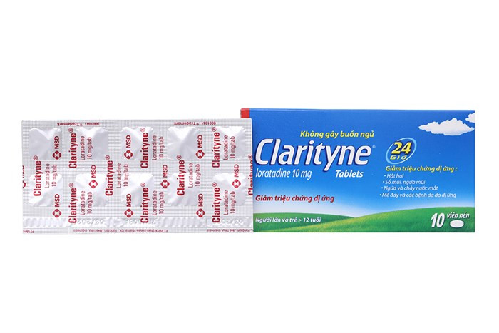 Thuốc dị ứng Clarityne được dùng với liều thông thường là 10mg
