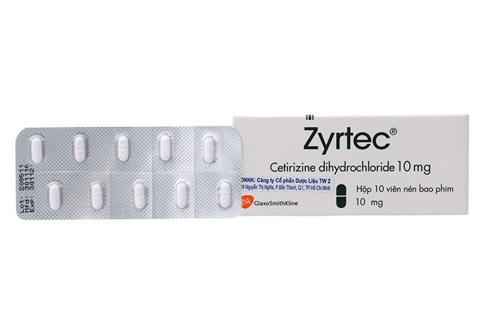 Zyrtec là một trong những sản phẩm thuốc chống dị ứng tốt nhất hiện nay