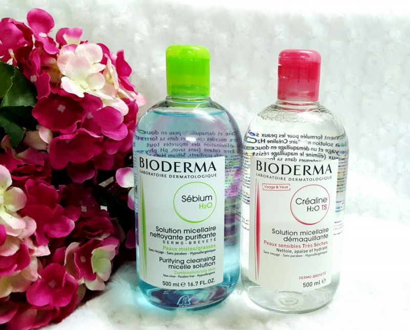 Nước tẩy trang Bioderma Crealine H20 luôn giữ vị trí số 1 thế giới trong top nước tẩy trang và luôn nằm trong danh sách yêu thích của các cô nàng beauty blogger nổi tiếng.