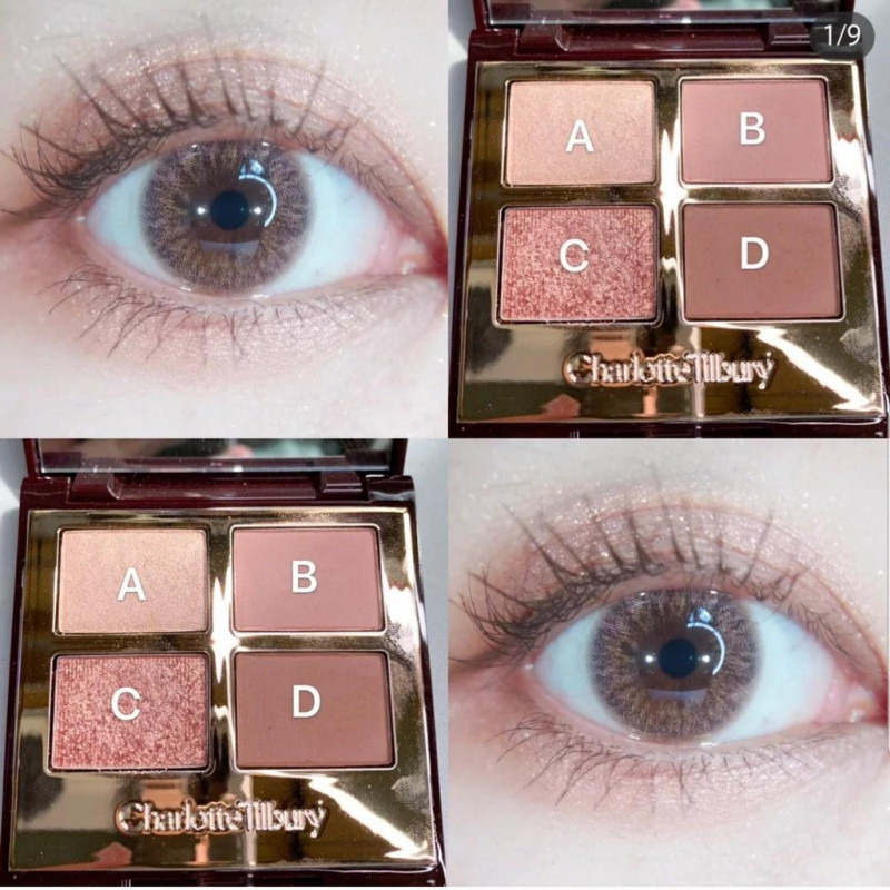 Charlotte Tilbury CT Bốn Màu Nhũ Mắt Gối Talk//DV/PT/EE