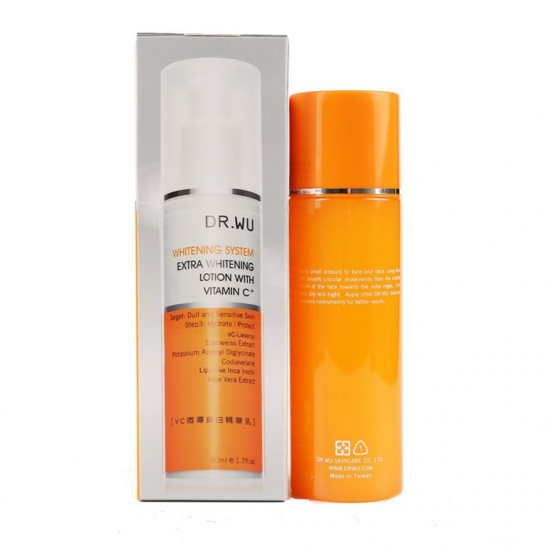 Sữa dưỡng ẩm Dr.WU Extra Whitening Lotion With Vitamin C+