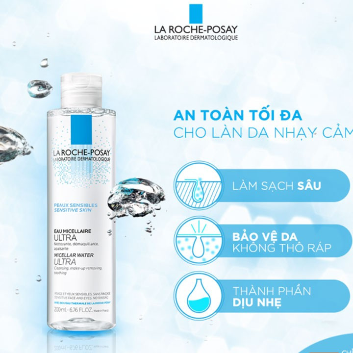 La Roche-Posay Micellar Water Ultra Sensitive Skin