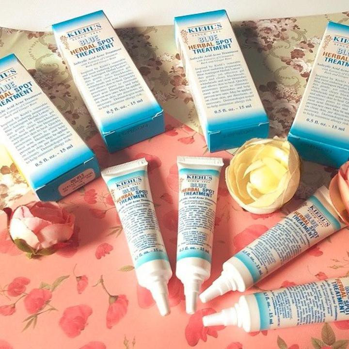 Gel trị mụn Kiehl's Blue Herbal Spot Treatment