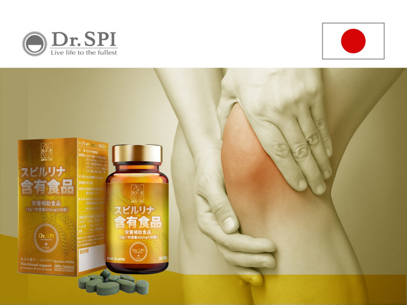 Viên uống Dr.Spi Arthritis phòng và hỗ trợ điều trị đau nhức xương khớp