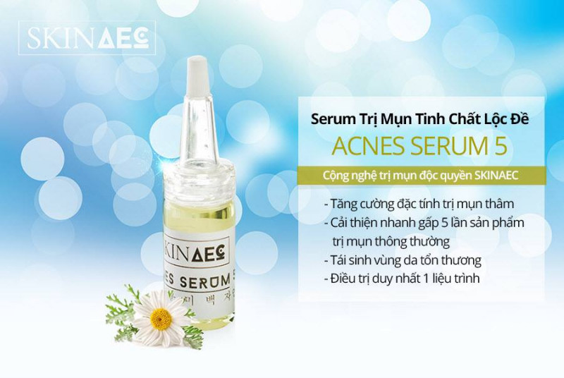 Serum trị mụn và thâm SKINAEC - AECNES SERUM 5