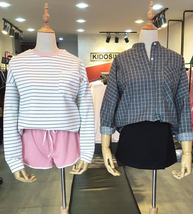 Kido’s shop quần áo nổi tiếng về sản phẩm áo thun, áo sơmi chất lượng với giá phải chăng