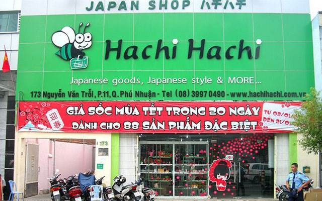 Hachi Hachi là cửa hàng chuyên kinh doanh các sản phẩm đến từ Nhật Bản