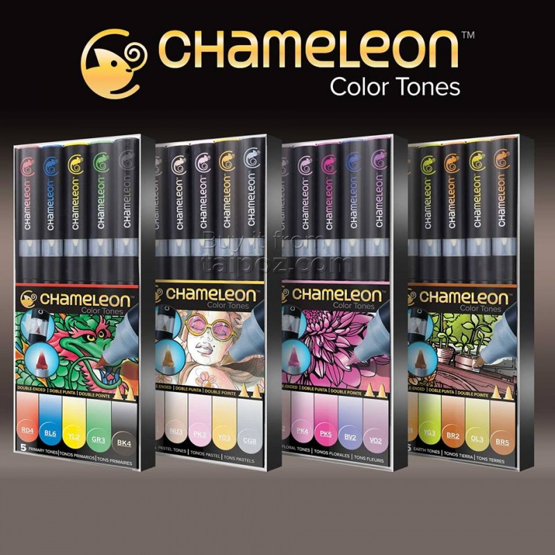 Sản phẩm bút marker tự đổi màu Chameleon được Taipoz giới thiệu