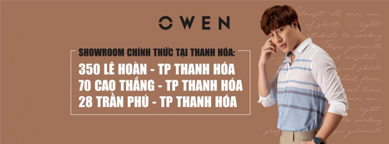 Owen Thanh Hóa có 3 showroom chính thức.