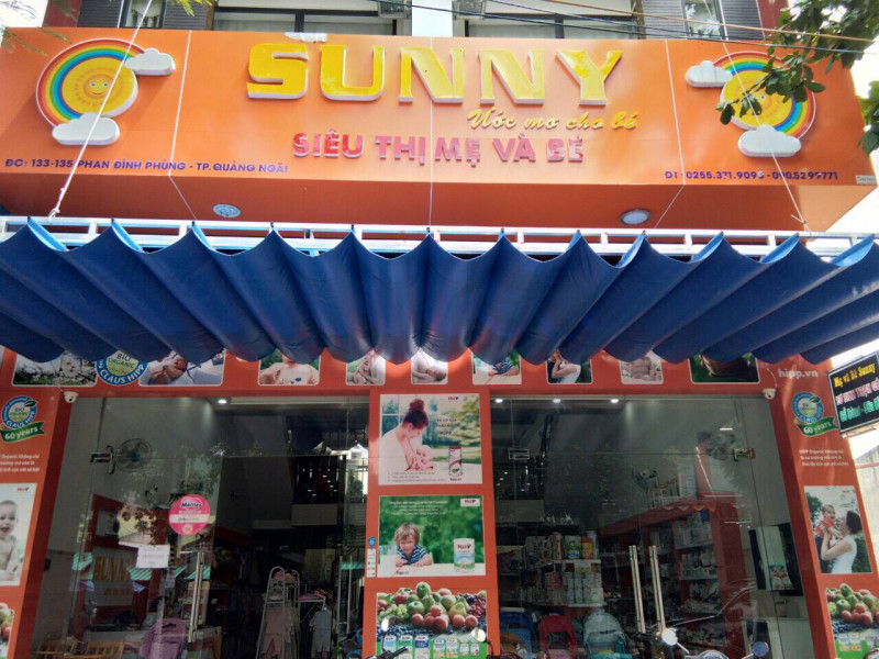 Sunny siêu thị mẹ và bé