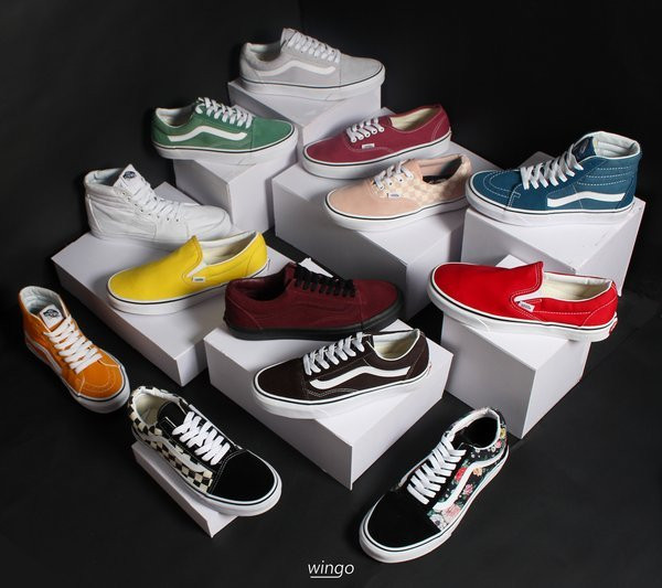 Rất nhiều mẫu Vans có mặt tại Wingo