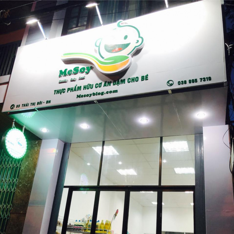 MESOY là shop chuyên cung cấp thực phẩm ăn dặm cho bé