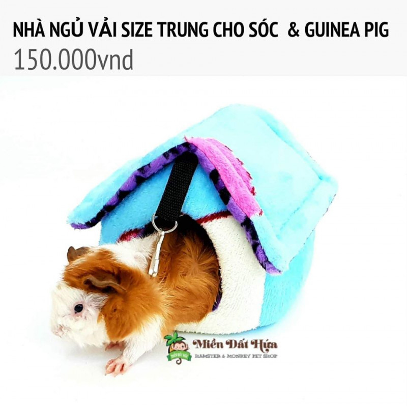 Nhà ngủ bằng vải cho sóc