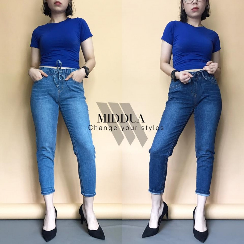 Đến với Middua Shop, các cô gái có thể dễ dàng tìm thấy những mẫu jeans đẹp mắt